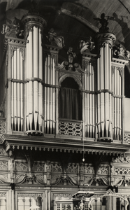 16622 Interieur van de Nederlands-hervormde kerk te Nieuwer ter Aa (gemeente Breukelen): het orgel.